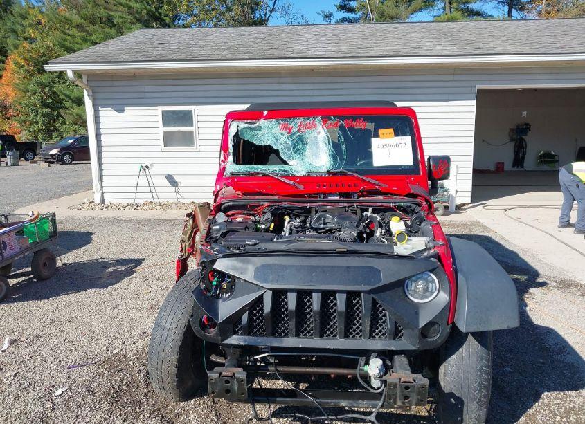 Photo 13 of 2015 Jeep Wrangler WILLYS WHEELER (VIN 1C4AJWAG3FL606500)