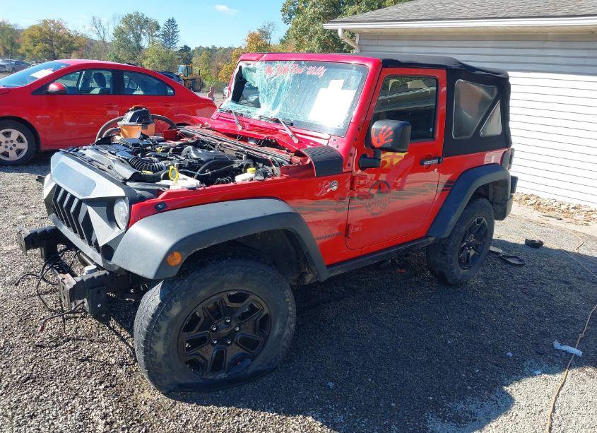 Photo 2 of 2015 Jeep Wrangler WILLYS WHEELER (VIN 1C4AJWAG3FL606500)