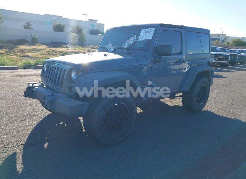 Photo 2 of 2015 Jeep Wrangler SPORT (VIN 1C4AJWAG3FL626102)
