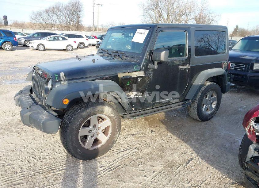 Photo 2 of 2015 Jeep Wrangler SPORT (VIN 1C4AJWAG3FL746367)