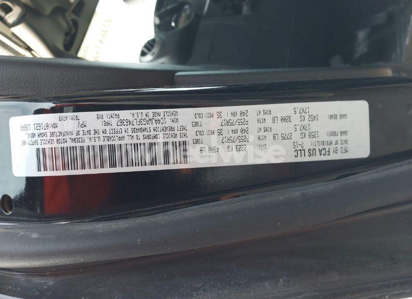 Photo 9 of 2015 Jeep Wrangler SPORT (VIN 1C4AJWAG3FL746367)