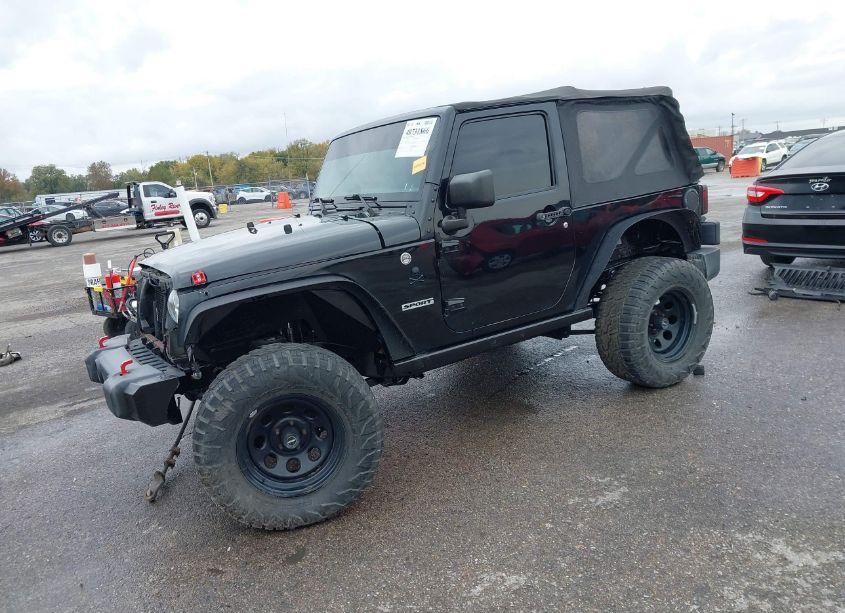 Photo 2 of 2017 Jeep Wrangler SPORT (VIN 1C4AJWAG3HL544051)