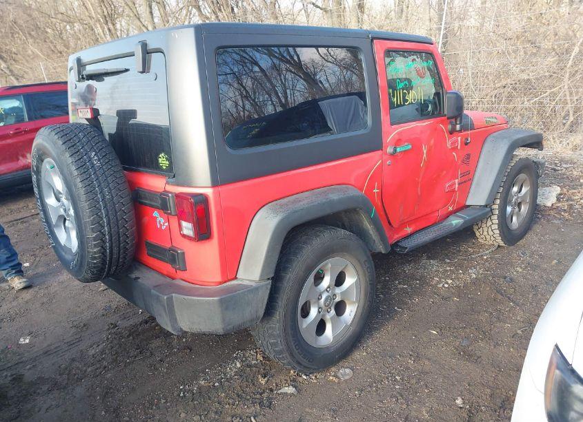 Photo 4 of 2013 Jeep Wrangler SPORT (VIN 1C4AJWAG4DL665259)