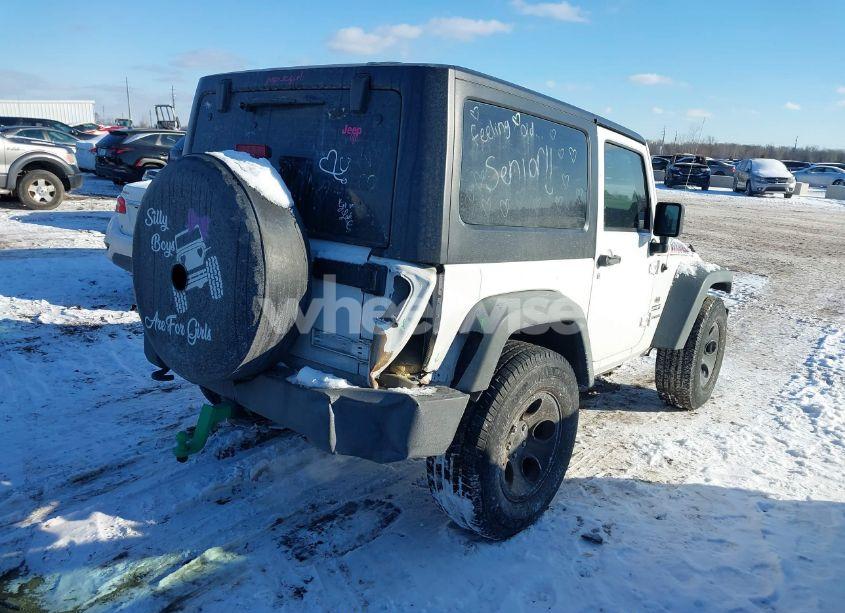 Photo 4 of 2013 Jeep Wrangler SPORT (VIN 1C4AJWAG4DL697791)