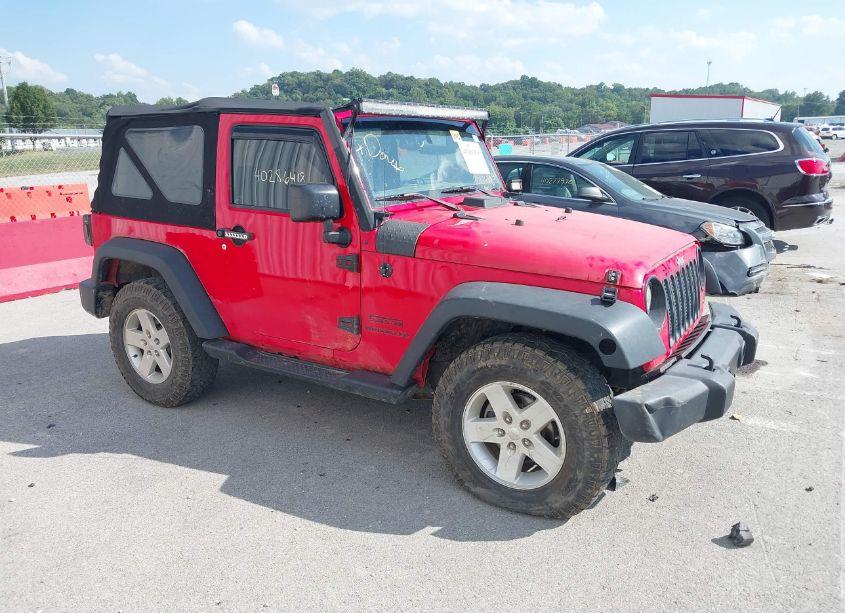 2015 Jeep Wrangler SPORT (VIN 1C4AJWAG4FL769074) main photo