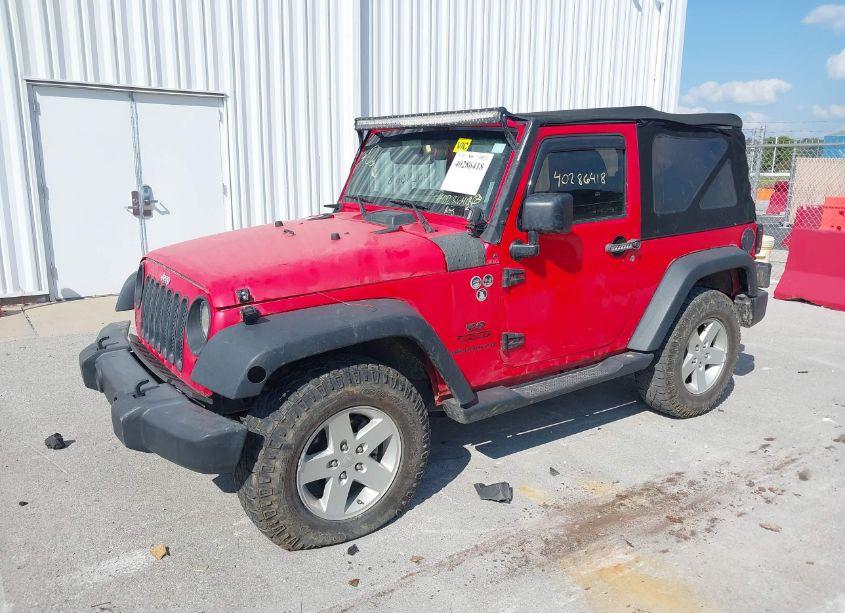 Photo 2 of 2015 Jeep Wrangler SPORT (VIN 1C4AJWAG4FL769074)