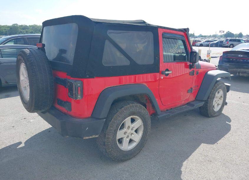 Photo 4 of 2015 Jeep Wrangler SPORT (VIN 1C4AJWAG4FL769074)