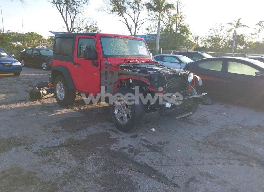 2016 Jeep Wrangler SPORT (VIN 1C4AJWAG4GL260300) main photo