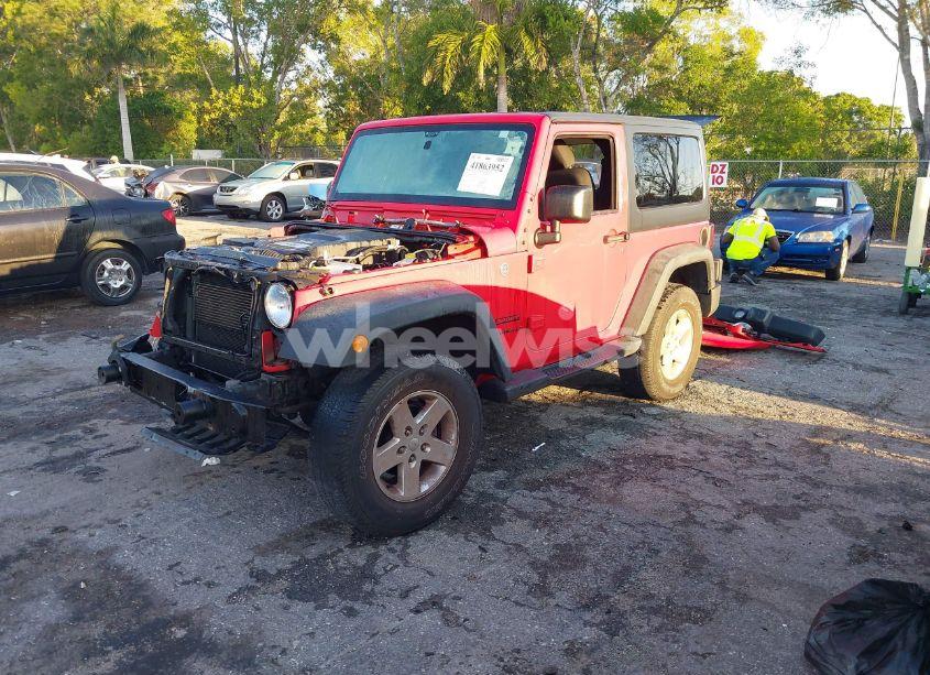 Photo 2 of 2016 Jeep Wrangler SPORT (VIN 1C4AJWAG4GL260300)
