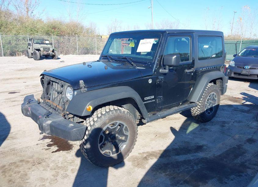 Photo 2 of 2015 Jeep Wrangler SPORT (VIN 1C4AJWAG5FL517625)