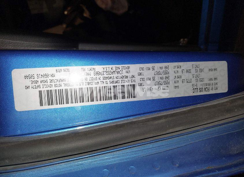 Photo 9 of 2016 Jeep Wrangler SPORT (VIN 1C4AJWAG5GL274903)