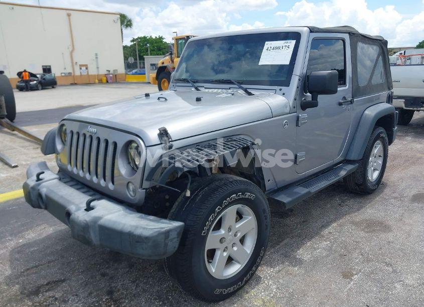 Photo 2 of 2017 Jeep Wrangler SPORT 4X4 (VIN 1C4AJWAG5HL612799)