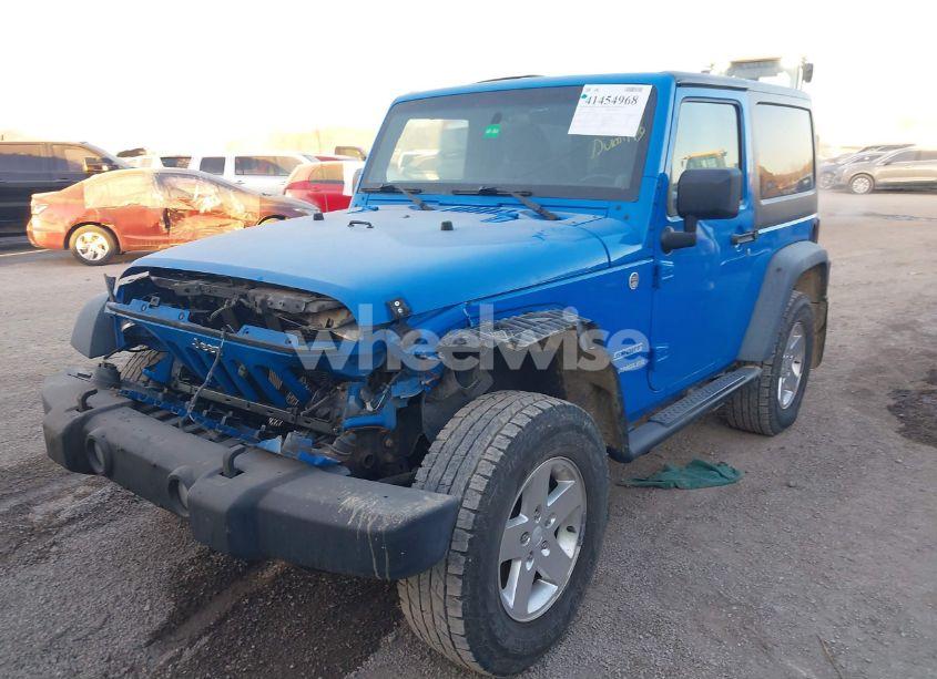 Photo 2 of 2012 Jeep Wrangler SPORT (VIN 1C4AJWAG6CL143389)