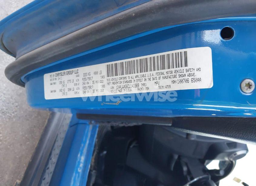 Photo 9 of 2012 Jeep Wrangler SPORT (VIN 1C4AJWAG6CL143389)