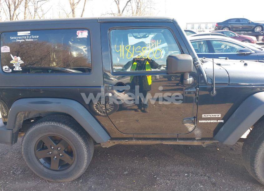 Photo 13 of 2013 Jeep Wrangler SPORT (VIN 1C4AJWAG6DL519607)