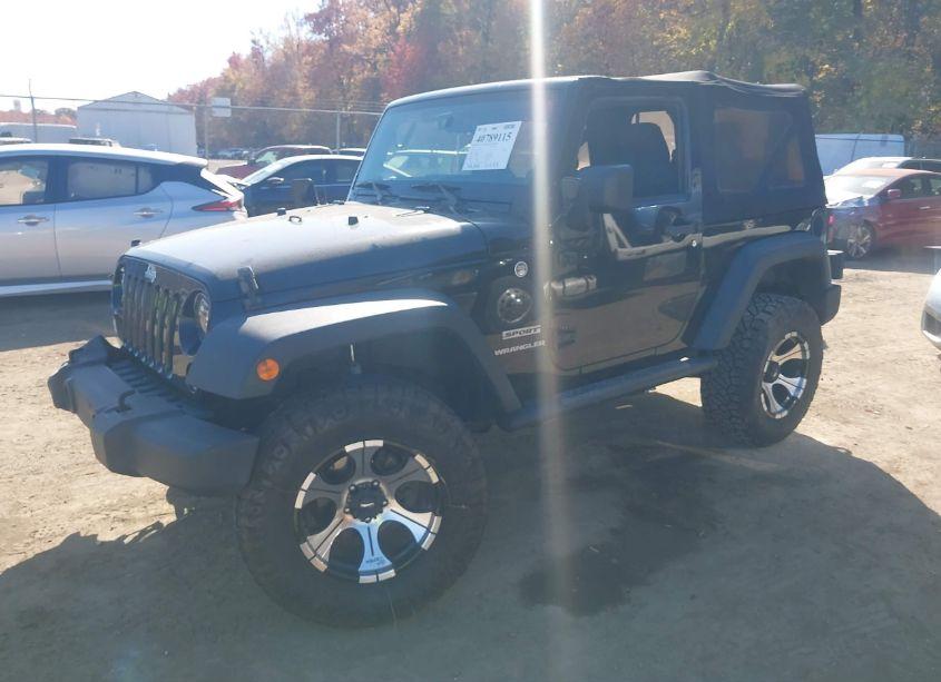 Photo 2 of 2014 Jeep Wrangler SPORT (VIN 1C4AJWAG6EL104451)