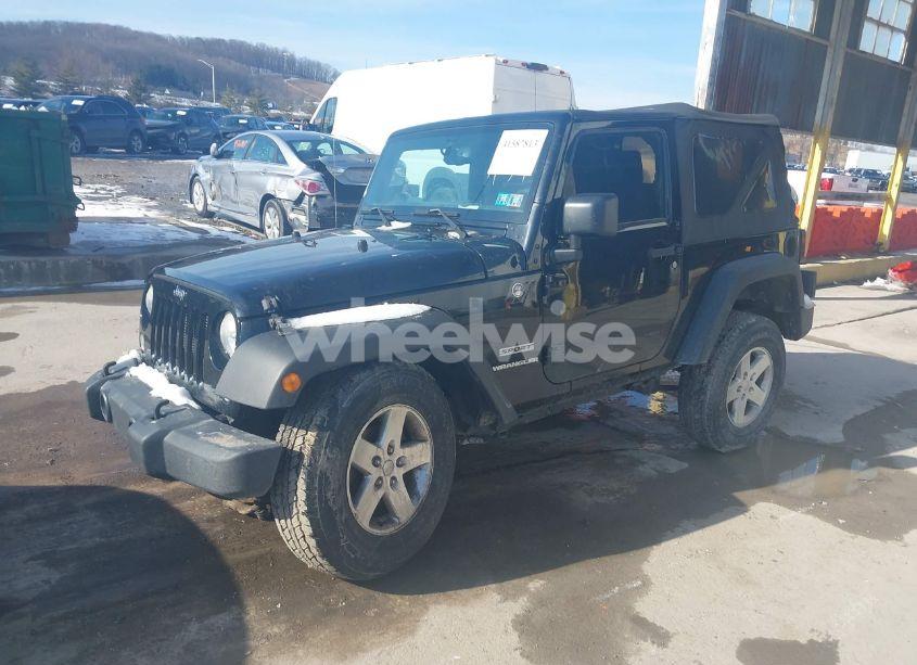 Photo 2 of 2015 Jeep Wrangler SPORT (VIN 1C4AJWAG6FL501157)