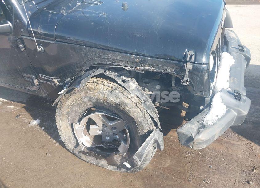 Photo 6 of 2015 Jeep Wrangler SPORT (VIN 1C4AJWAG6FL501157)