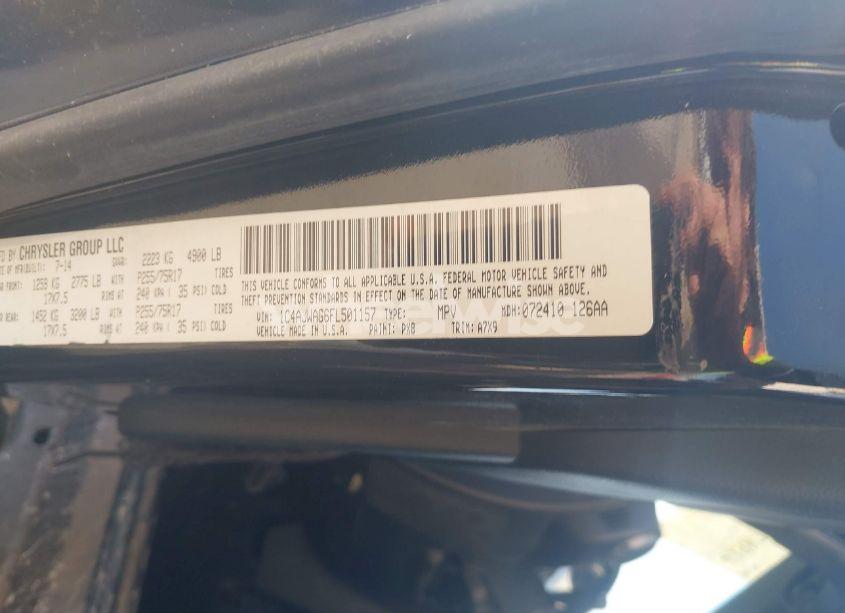 Photo 9 of 2015 Jeep Wrangler SPORT (VIN 1C4AJWAG6FL501157)