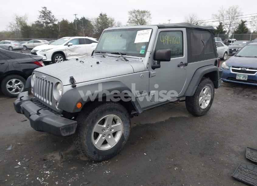 Photo 2 of 2015 Jeep Wrangler SPORT (VIN 1C4AJWAG6FL501160)