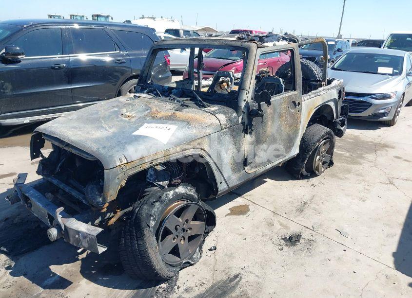 Photo 2 of 2015 Jeep Wrangler SPORT (VIN 1C4AJWAG6FL594794)