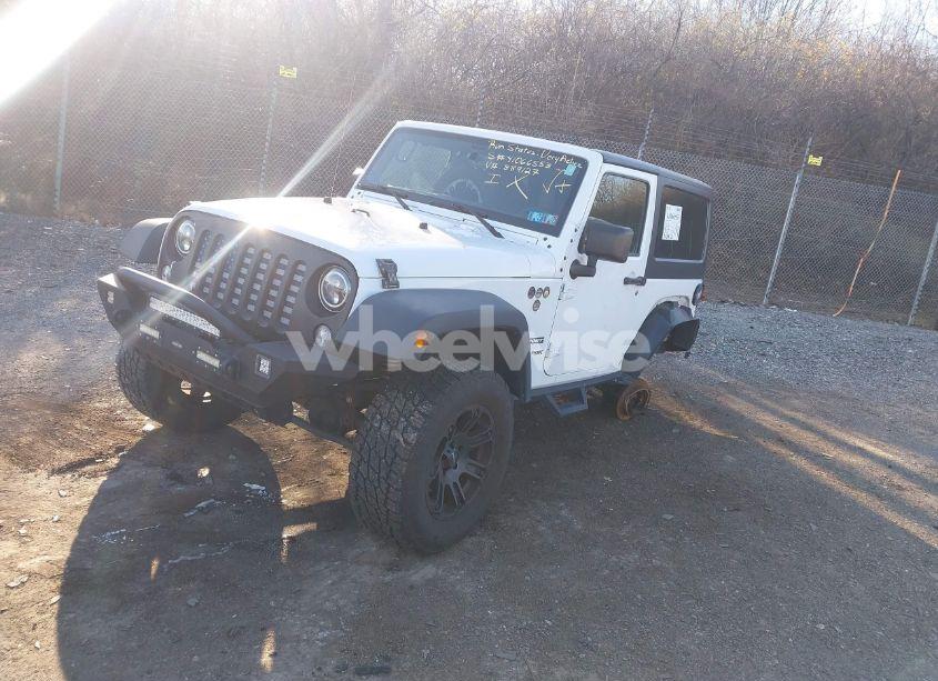 Photo 2 of 2018 Jeep Wrangler JK SPORT S 4X4 (VIN 1C4AJWAG6JL889127)