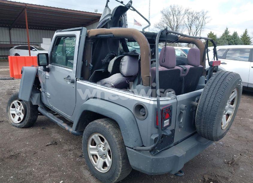 Photo 3 of 2013 Jeep Wrangler SPORT (VIN 1C4AJWAG7DL675476)