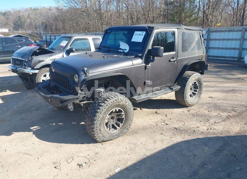 Photo 2 of 2014 Jeep Wrangler SPORT (VIN 1C4AJWAG7EL298164)