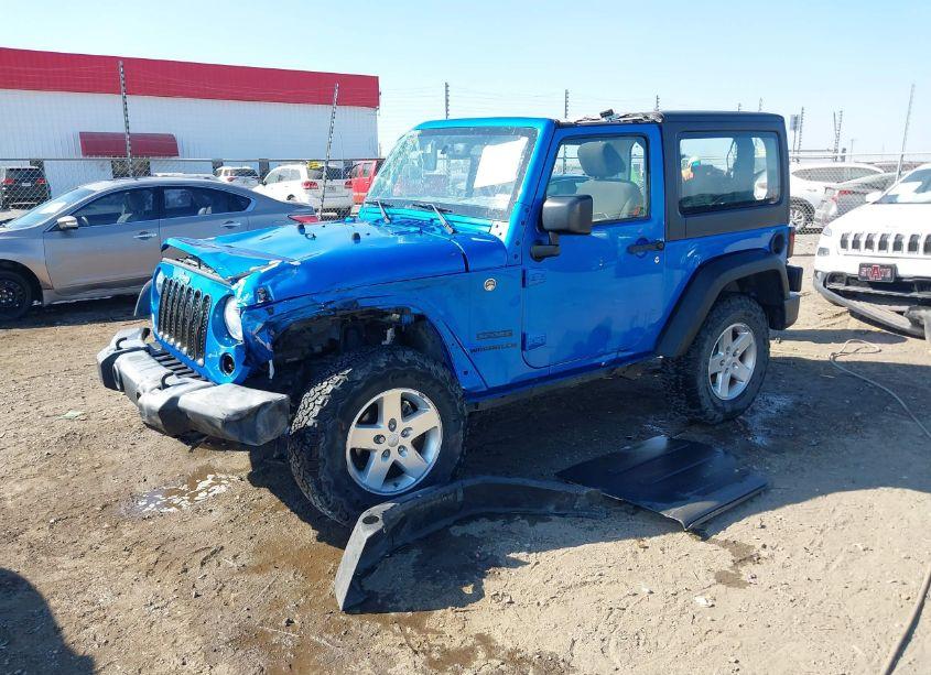 Photo 2 of 2016 Jeep Wrangler SPORT (VIN 1C4AJWAG7GL178402)