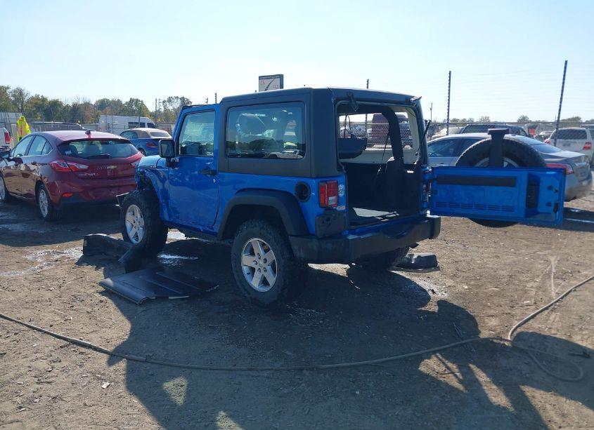 Photo 3 of 2016 Jeep Wrangler SPORT (VIN 1C4AJWAG7GL178402)