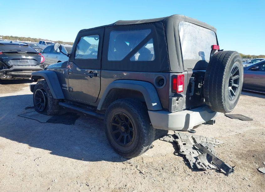 Photo 3 of 2016 Jeep Wrangler SPORT (VIN 1C4AJWAG7GL313703)