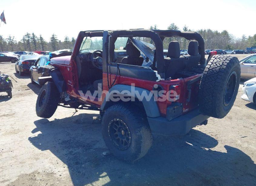Photo 3 of 2012 Jeep Wrangler SPORT (VIN 1C4AJWAG8CL136010)
