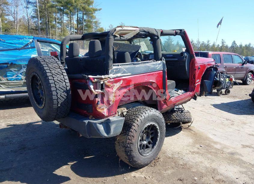 Photo 4 of 2012 Jeep Wrangler SPORT (VIN 1C4AJWAG8CL136010)