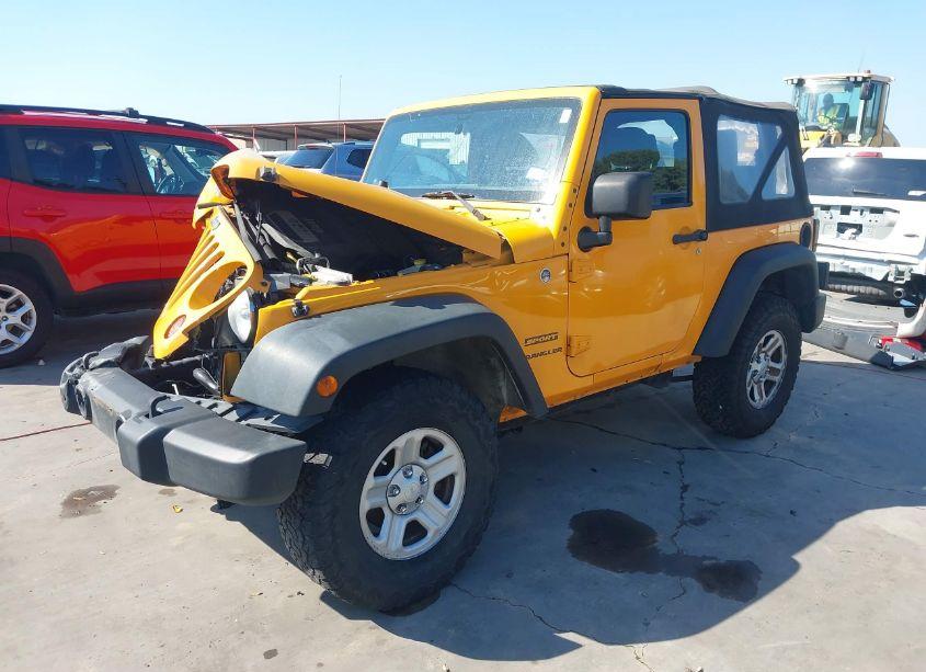 Photo 2 of 2012 Jeep Wrangler SPORT (VIN 1C4AJWAG8CL236852)