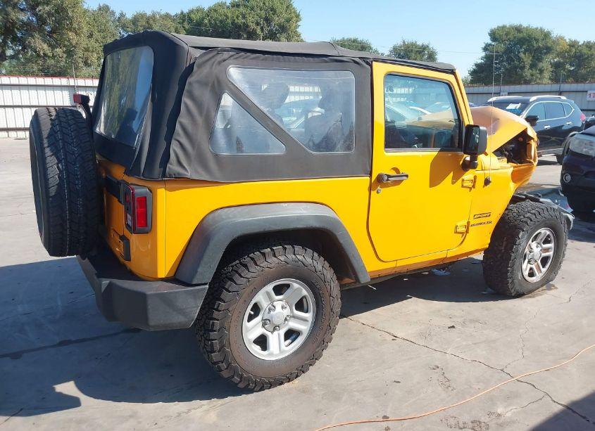 Photo 4 of 2012 Jeep Wrangler SPORT (VIN 1C4AJWAG8CL236852)