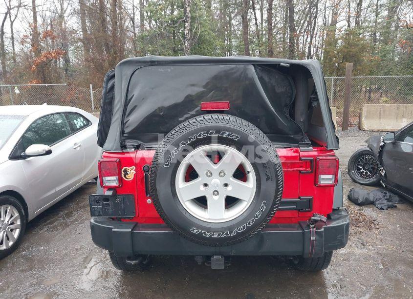 Photo 16 of 2013 Jeep Wrangler SPORT (VIN 1C4AJWAG8DL701759)