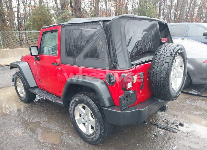 Photo 3 of 2013 Jeep Wrangler SPORT (VIN 1C4AJWAG8DL701759)