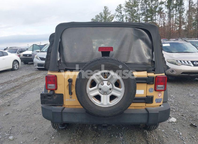 Photo 16 of 2014 Jeep Wrangler SPORT (VIN 1C4AJWAG8EL192337)