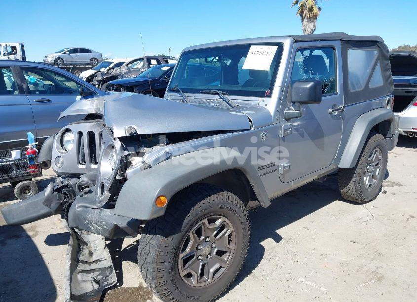 Photo 2 of 2016 Jeep Wrangler SPORT (VIN 1C4AJWAG8GL151872)