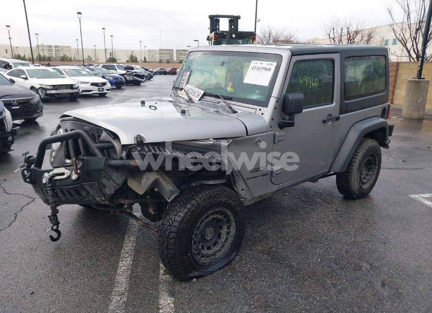 Photo 2 of 2018 Jeep Wrangler JK SPORT 4X4 (VIN 1C4AJWAG8JL861054)