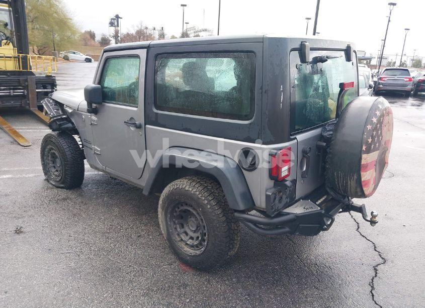 Photo 3 of 2018 Jeep Wrangler JK SPORT 4X4 (VIN 1C4AJWAG8JL861054)