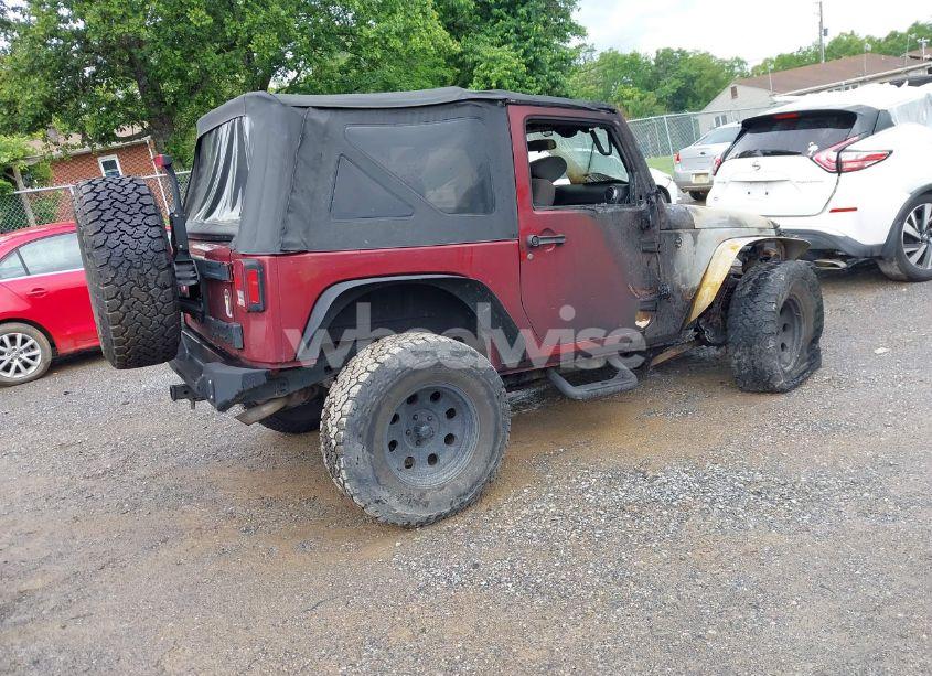 Photo 4 of 2012 Jeep Wrangler SPORT (VIN 1C4AJWAG9CL203018)