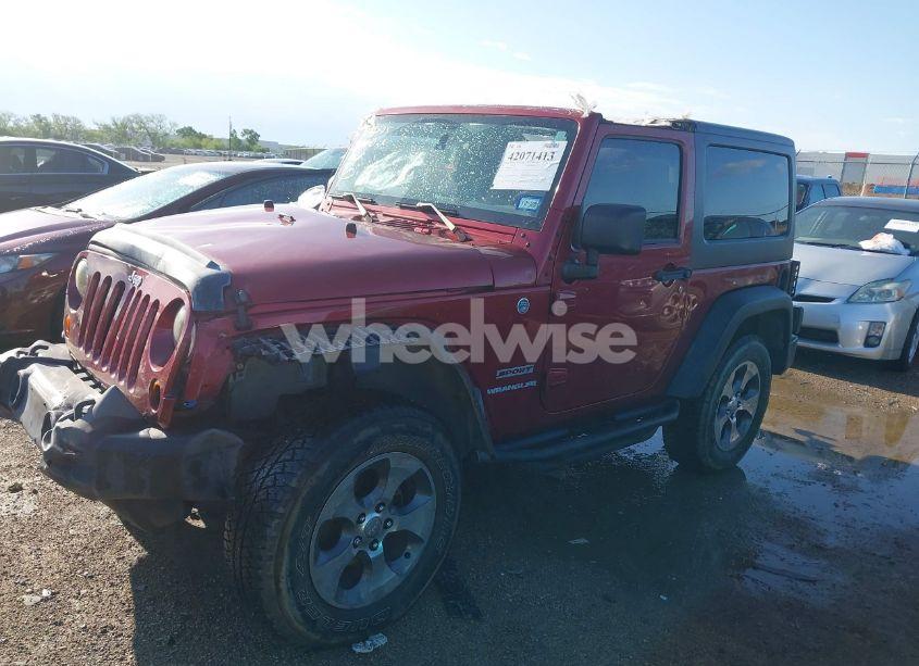Photo 2 of 2012 Jeep Wrangler SPORT (VIN 1C4AJWAG9CL219218)