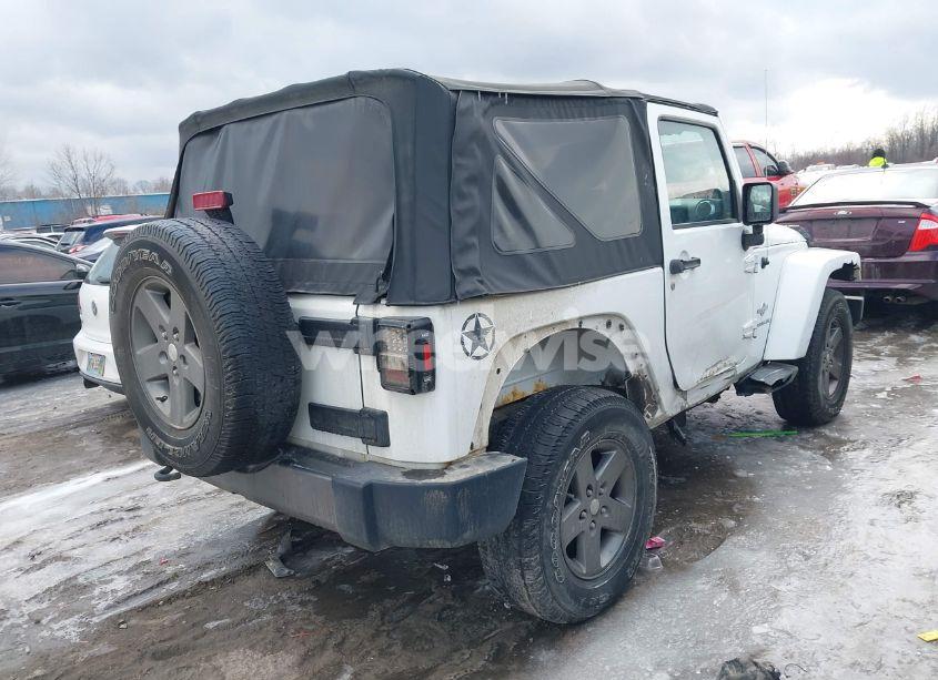 Photo 4 of 2012 Jeep Wrangler SPORT (VIN 1C4AJWAG9CL289706)