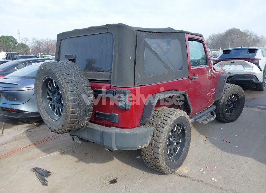 Photo 4 of 2013 Jeep Wrangler SPORT (VIN 1C4AJWAG9DL572544)