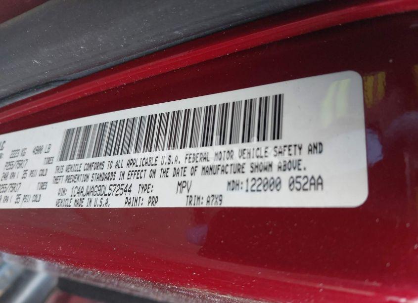 Photo 9 of 2013 Jeep Wrangler SPORT (VIN 1C4AJWAG9DL572544)