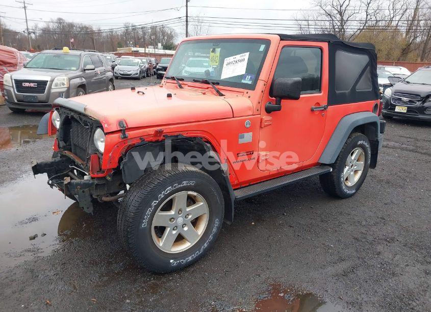 Photo 2 of 2013 Jeep Wrangler SPORT (VIN 1C4AJWAG9DL607079)
