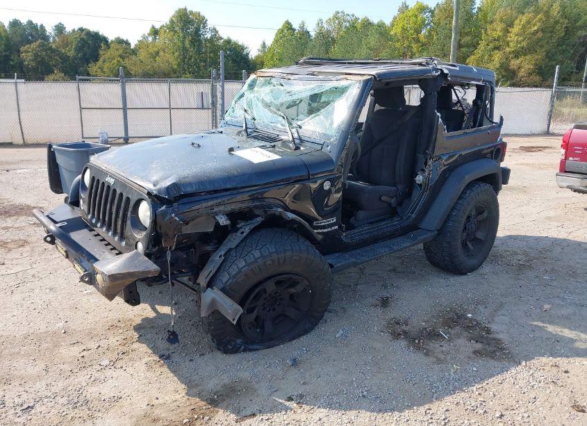 Photo 2 of 2014 Jeep Wrangler SPORT (VIN 1C4AJWAG9EL150520)
