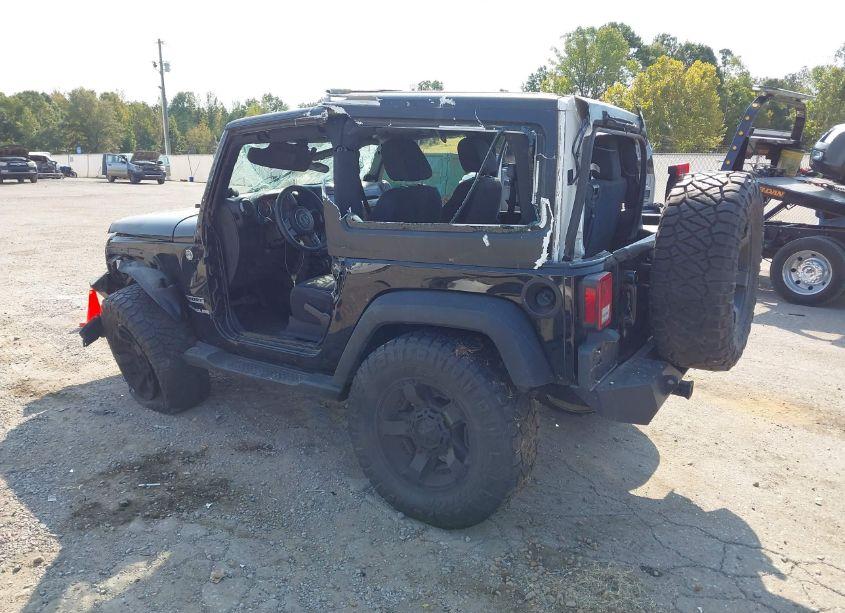 Photo 3 of 2014 Jeep Wrangler SPORT (VIN 1C4AJWAG9EL150520)