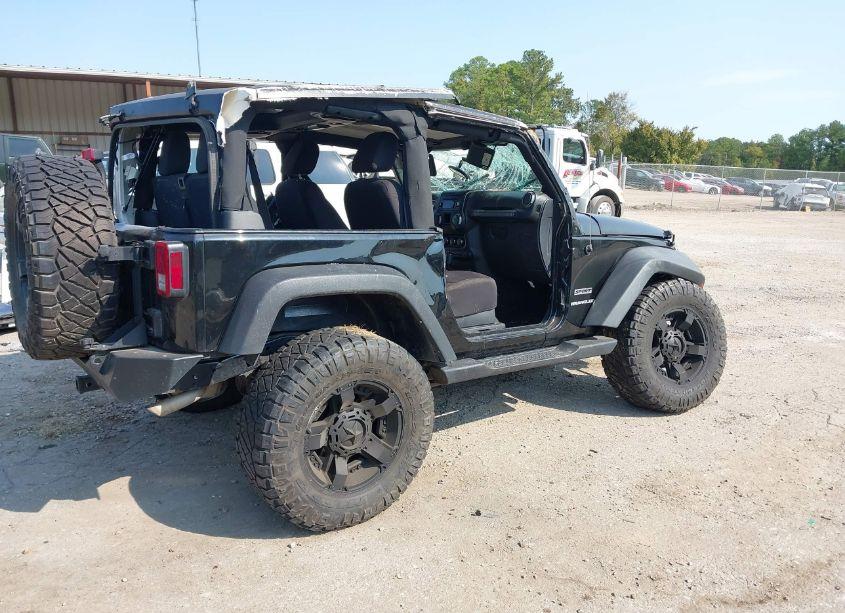 Photo 4 of 2014 Jeep Wrangler SPORT (VIN 1C4AJWAG9EL150520)